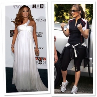 Jennifer Lopez - Cum arata celebritatile dupa sarcina!